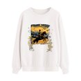 thumbnail image 4 of RKSTN Blouses pour Femmes Imprimées Col Rond Manches Longues Chandails en Molleton Blouses pour Femmes Habillées Décontractées, 4 of 4