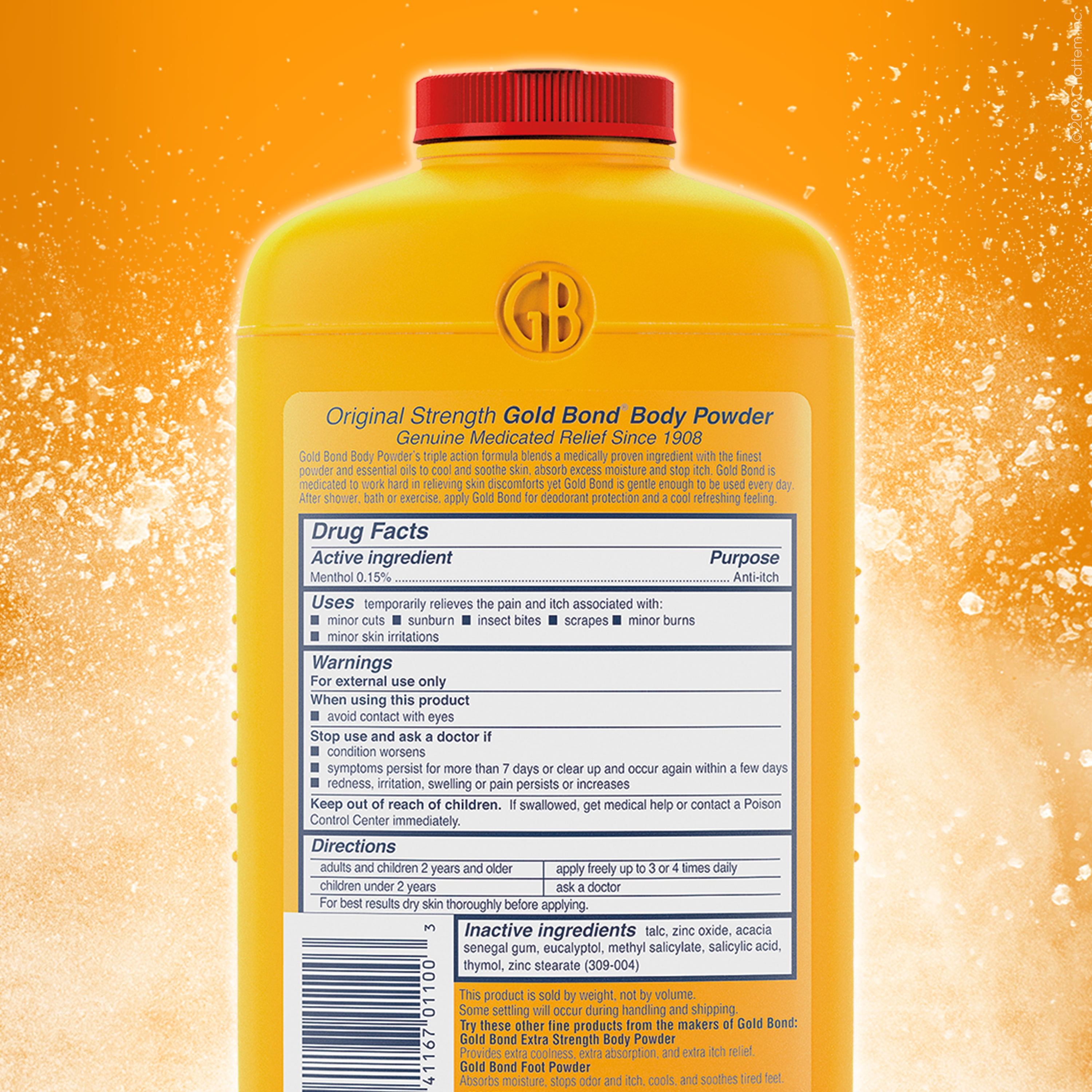 gold bond baby powder walmart