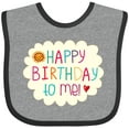 thumbnail image 3 of Inktastic Happy Birthday to Me Boys or Girls Baby Bib, 3 of 4