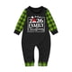 thumbnail image 2 of Pijamas familiares europeos con estampado navideño de moda, traje para padres e hijos, monos de poliéster para bebés., 2 of 3