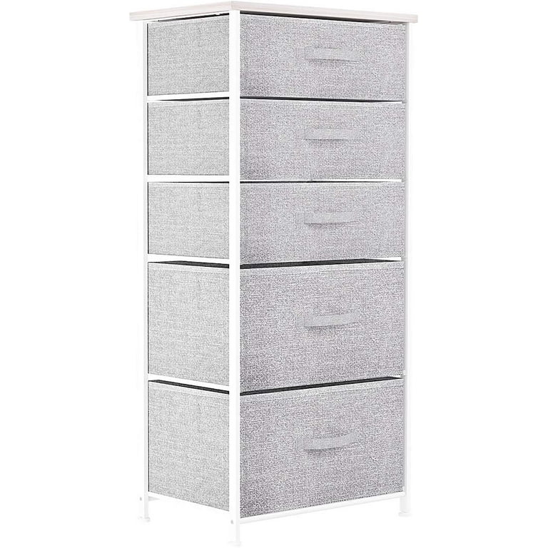 YINTATECH 5-Drawer Dresser - Fabric Storage Tower, Room