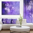 thumbnail image 1 of Blur Purple Sky with Stars - Abstract Canvas Art Print, 1 of 3