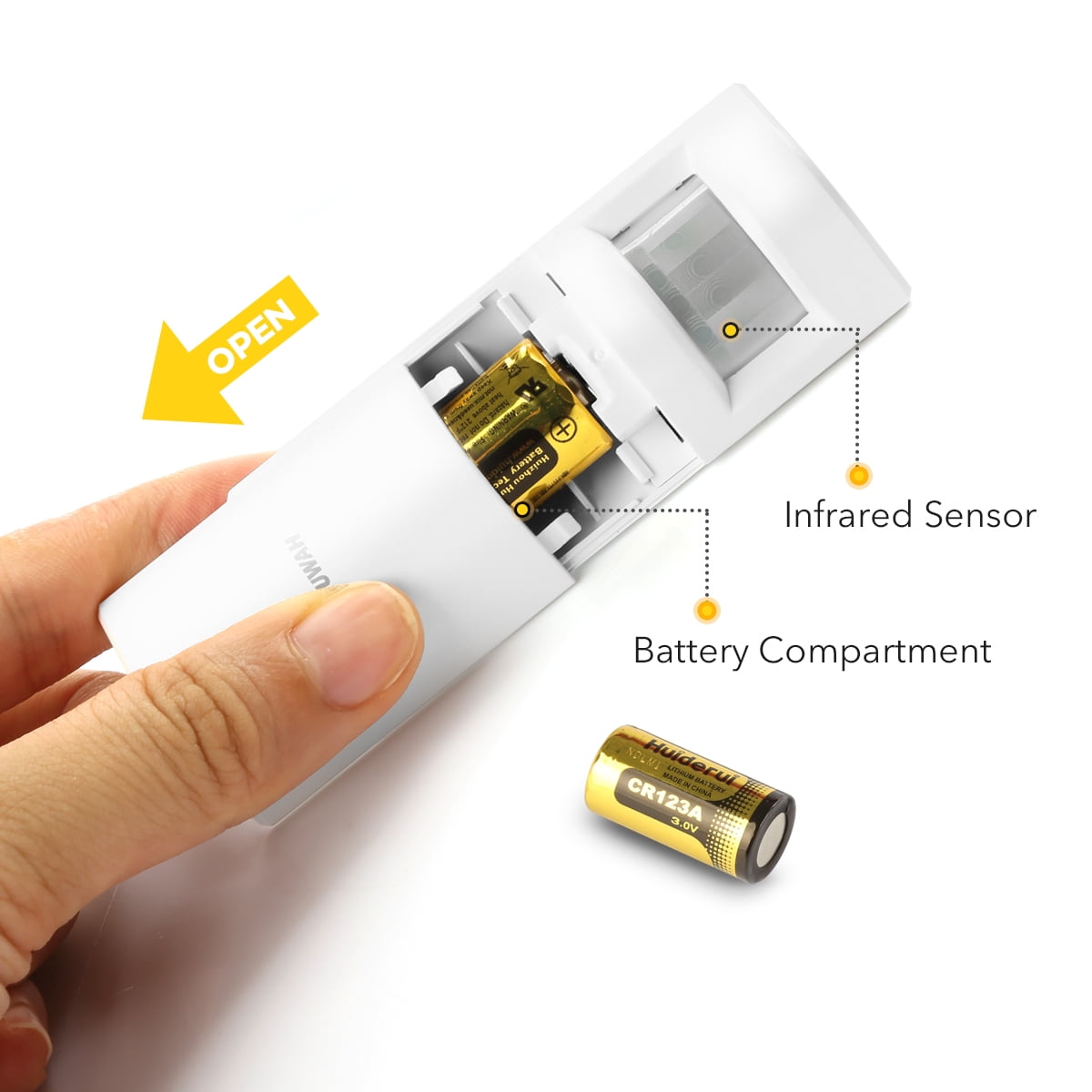 Door Alarm System Home Security DIY Kit Expandable Up to 32 Door Window Motion Sensors + Door Bell - 52 Chime Tunes