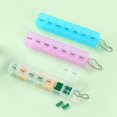 thumbnail image 2 of tablet doset pill jar medicine box pill container weekly do, 2 of 5