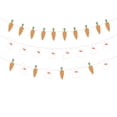 thumbnail image 3 of Easter Party Decorations Carrot Hanging Ornaments Set of 10, Bright and Festive Bunny Carrot Banner for Birthday, Spring Holiday, and Easter Home Decor B, 3 of 6