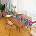 thumbnail image 2 of Yayeee Table Runner 90 inches Long Home Kitchen Dinning Party Decoration, Colorful Plaid, 2 of 7