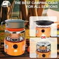 thumbnail image 6 of Caynel Portable Propane Heater and Stove Camping Liquefied Gas Stove ,Orange, 6 of 8