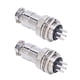 thumbnail image 5 of Aviation Wire Connector Plug, Aviation Connector Anti Corrosion 0.8in AC DC 250V  For Mechanical Equipment ANGGREK 7 pines, 5 of 8