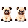 thumbnail image 1 of Peluche Feisty Pets Perro Pug Manny 8,5 cm, 1 of 3