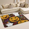 thumbnail image 2 of SKYSONIC Having Fun Halloween Pumpkin Lightweight Carpet Mats Area Soft Rugs Floor Mat Doormat Decoration for Rooms Entrance 36x24 inches, 2 of 6