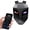 Black, variant on 19" LED Backpack, Animated Digital Motorcycle Backpack with Programmable Moving Eyes, DIY Graffiti, Perfect Tech Gear