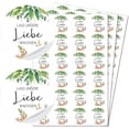 thumbnail image 2 of 192 pegatinas "Let Love Grow", pegatinas verdes para boda, etiquetas de flores para recuerdo, 2 of 9