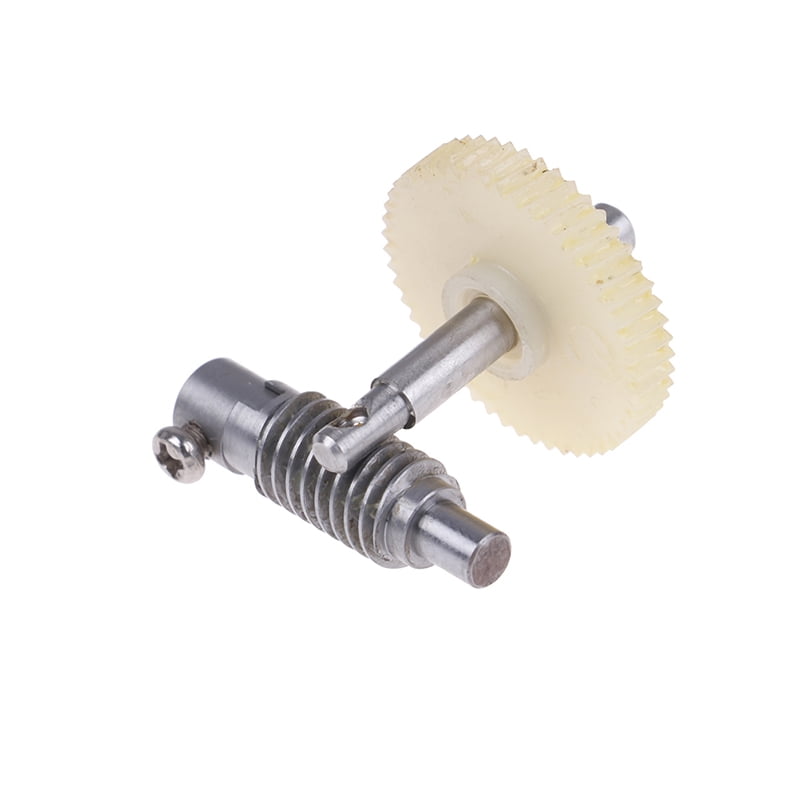 Metal worm wheel reduction gear set plastic gear reducer kit for diy