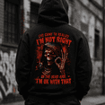 thumbnail image 5 of Custom Year Generation X 1965-1980 Not Right In The Head OK With That Reaper Skull Hoodie Funny Sarcastic Gift, 5 of 6