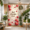 thumbnail image 5 of LUUFILx Best Grandpa Ever Backdrop Banner Grandfather Day Party Decorations Heart Design Background for Birthday Celebration Event Photography Props, 5 of 8