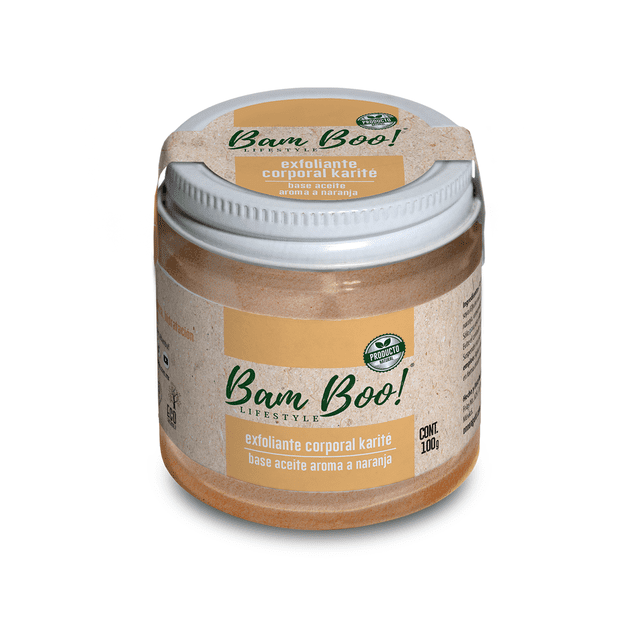 Dos Exfoliantes Faciales Karite con Naranja 100 gr Bam Boo! Lifestyle Bam Boo! Lifestyle Exfoliante
