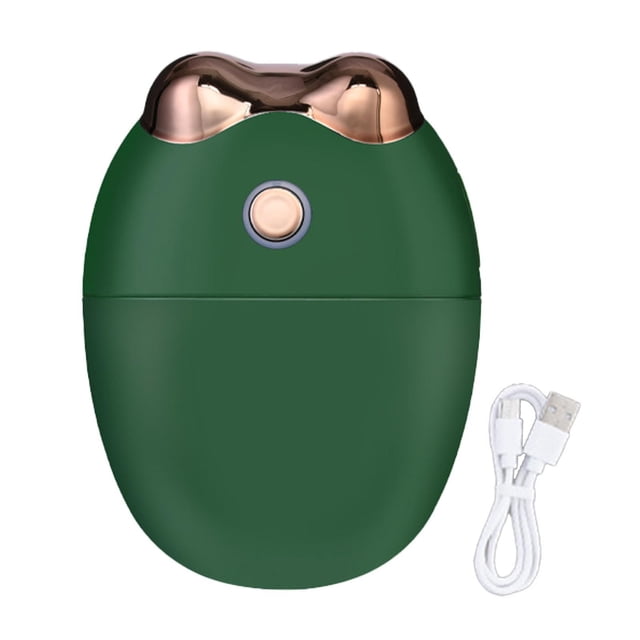 Pulverizador eléctrico para ojos, vaporizador facial, pulverizador de vapor portátil ajustable verde