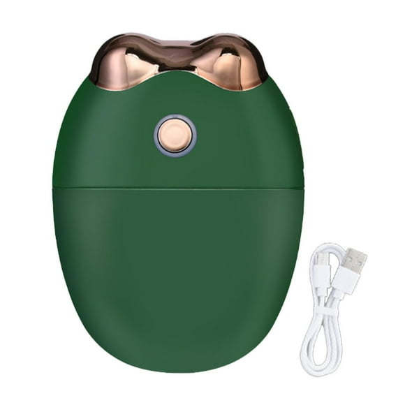 Pulverizador eléctrico para ojos, compacto, con 3 modos de para uso diario en casa o en la oficina verde