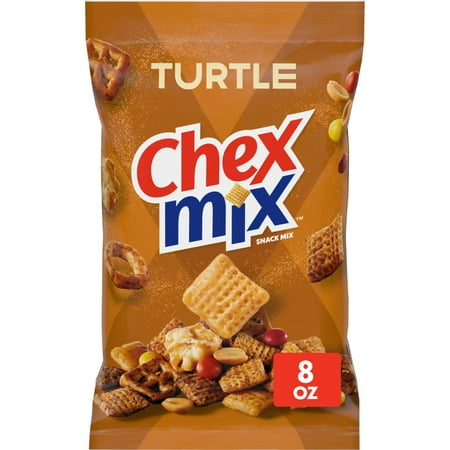 Chex Mix Turtle Snack Mix, Indulgent Snack Bag, 8 oz