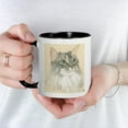 thumbnail image 3 of CafePress - Norwegian Forest Cat Painting Mug - 11 oz Ceramic Mug - Novelty Coffee Tea Cup, 3 of 3