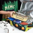 thumbnail image 6 of Alien Double Layered Insulated Refrigerated Lunch Bag with Two Compartments, Large Capacity, Hand Carry - 7.1x11.4x16.1 Inches, 6 of 6