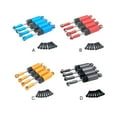 thumbnail image 4 of Xingzhi 4piece 1/18 Front Rear Shock Absorber Aluminum Alloy Wear-resistant Rc Front Rear Shock Absorber For HS 18301 RC Car Part Blue, 4 of 6
