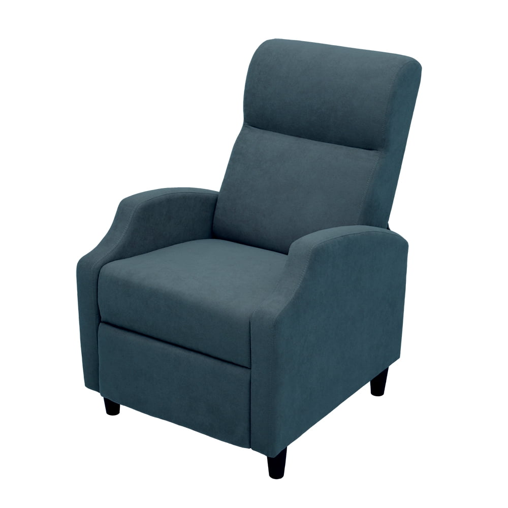Abble Manual Recliner, Blue