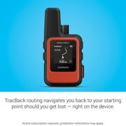 Garmin 010-02602-00 inReach Mini 2 Portable Satellite Communicator/GPS Navigator, Flame Red with 2
