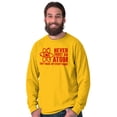thumbnail image 5 of Never Trust an Atom Science Nerd Geek Long Sleeve TShirt Men Women Brisco Brands L, 5 of 6