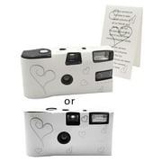 16 Photos Power Flash Single Use One Time Disposable Film Camera Party Gift