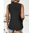 thumbnail image 4 of Zeagoo Tank Tops for Women 2025 Sleeveless Crew Neck Shirts Eyelet Casual Summer Top Dressy, 4 of 7