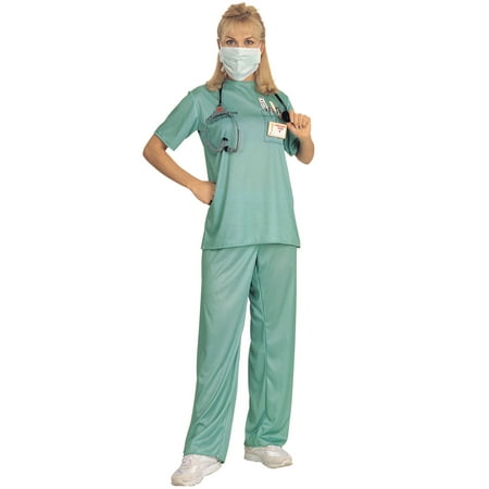 Hospital ER Female Adult Costume (Best Female Adult Toys)