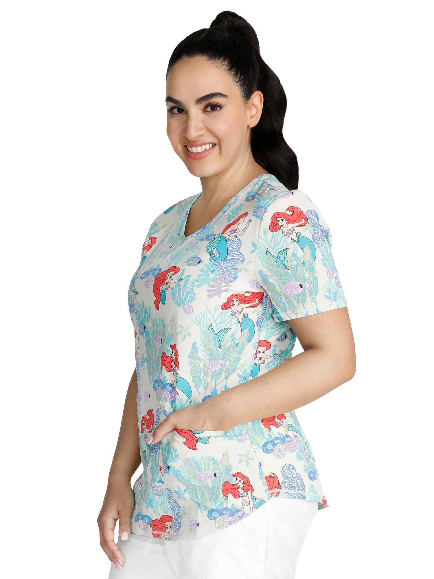Ariel scrub top clearance