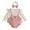 A01-Pink, variant on CAICJ98 Newborn Infant Baby Girl Knit Romper Long Sleeve Ruffle Solid Color Bodysuit Jumpsuit Fall Winter Clothes One Piece Outfit (Pink,9-12 Months)
