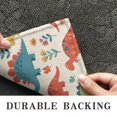 thumbnail image 6 of Beige Cartoon Dinosaurs Flowers Pattern Door Rugs,Washable Non Slip Door Mats Indoor,Decorative Door Mats,Entry Mat Indoor for Entrance,Bedroom,Kitchen,Bathroom,17"x30", 6 of 6