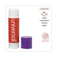 thumbnail image 4 of Universal Glue Stick, 1.3 oz, Applies Purple, Dries Clear, 12/Pack -UNV74752, 4 of 9