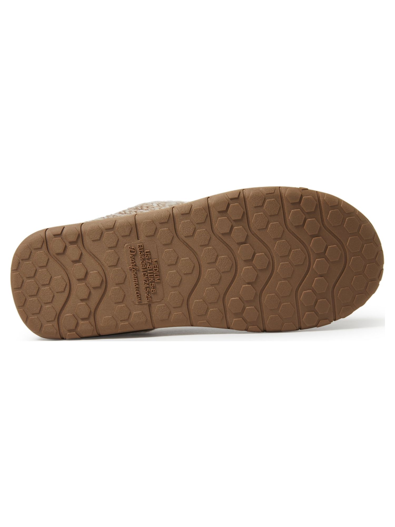 Dearfoams Cozy Comfort Women's Moc Toe Clog Slippers with Chunky Knit Collar - image 2 of 7