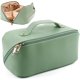 thumbnail image 1 of Large Capacity Cosmetic Bag Travel Cosmetic Storage Bag with Handle Portable Zipper Cosmetic Bag Toiletry Bag, 1 of 5