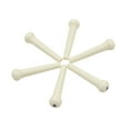 thumbnail image 4 of 6pcs Guitar Inlaid Acoustic Guitar String Nail Replacement Parts (White), 4 of 7