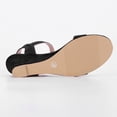 thumbnail image 3 of Sandalias de playa de verano Zapatos de vestir casuales de tacón bajo Punta abierta Cómodo para las mujeres, 3 of 7