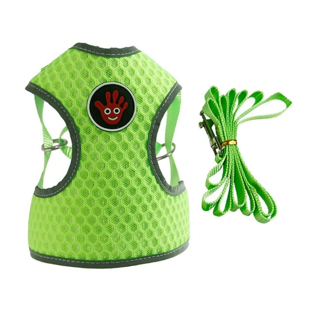 Arnés de Chaleco don Correa para Chaleco para Mascotas Pequeñas Verde l Zulema Arnés para chaleco para perros