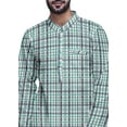 thumbnail image 4 of Atasi Printed Casual Asymmetric Kurta Pyjama For Men Designer Long Kurta Set, 4 of 4