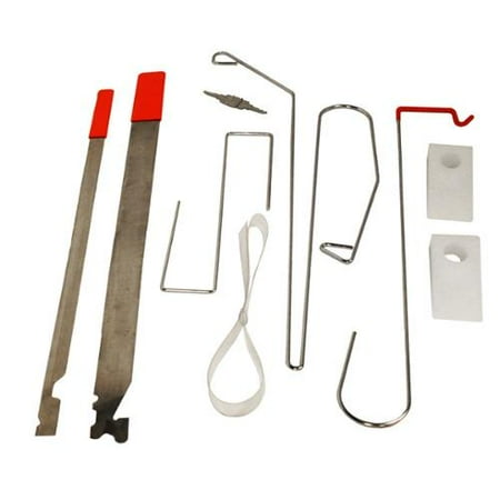 Universal Automobile Lockout Car Door Opener 9 Piece Tool ...