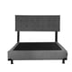 thumbnail image 2 of Box Base Cama Matrimonial + Cabecera Bilbao Gris, 2 of 7