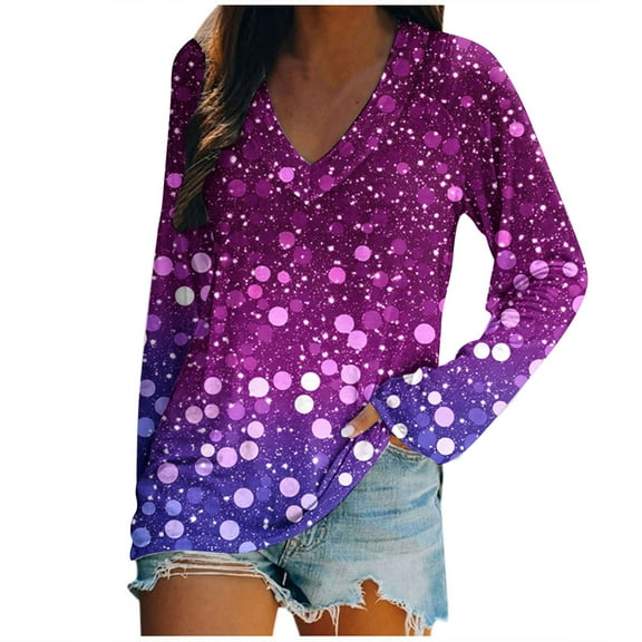 SHE IS My Orders past Orders Cotton Long Sleeve Shirts for Women Tops for Women Trendy Fall 3/4 Sleeves 3/4 Length Sleeve Womens Tops Basic Tshirts Shirts for Women