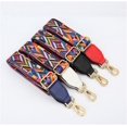 thumbnail image 2 of ORUYROP Umily Femmes Filles Grand Sangle de Remplacement Style Guitare Multicolore Toile Bandoulière pour Sacs à Main, 2 of 6