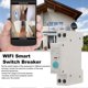thumbnail image 4 of Interrupteur intelligent WIFI, télécommande sans fil pour téléphone, rail DIN35, compte à rebours, blanc - 230 V, 4 of 4