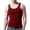 Red, variant on HOMADLES Men's and Big Men's Tank Ice silk Gym Muscle Tank Black L