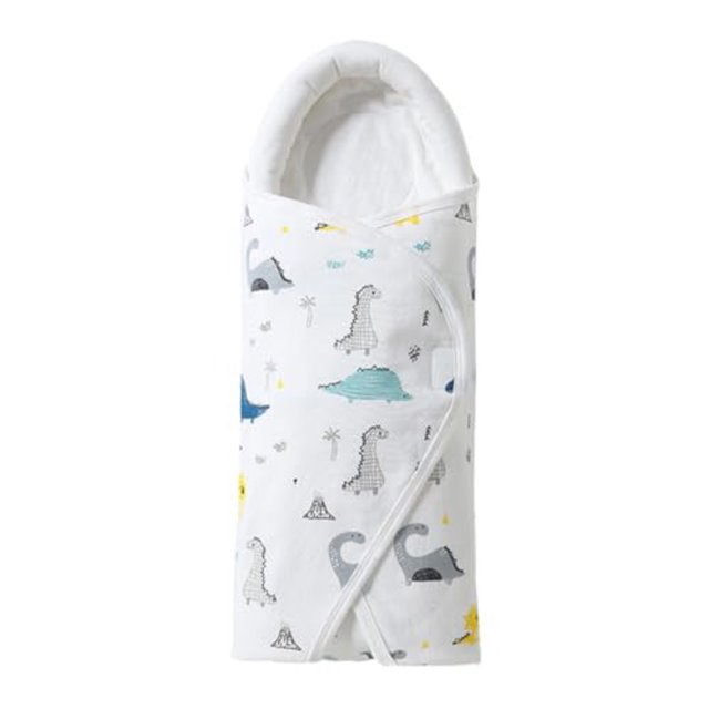 Baby Swaddle Wrap Sleep Sack Head Protecting Blanket Soft Comfortable Breathable Swaddling