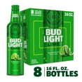 thumbnail image 2 of Bud Light Lime American Light Lager Beer 8 Pack 16 fl oz Aluminum Bottles 4.2% ABV, 2 of 6
